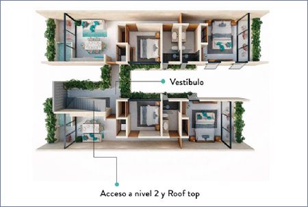 Imagen de Piso 1 - Koom Tulum